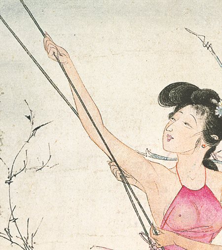 巫溪县-胡也佛的仕女画和最知名的金瓶梅秘戏图